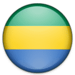 Drapeau E-Visa Gabon