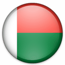 Drapeau E-Visa Madagascar