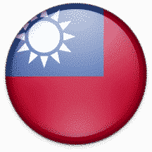 Drapeau E-Visa Taïwan