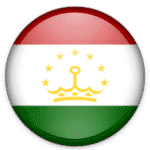 Drapeau E-Visa Tadjikistan