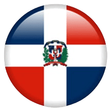 Drapeau E-Ticket République Dominicaine